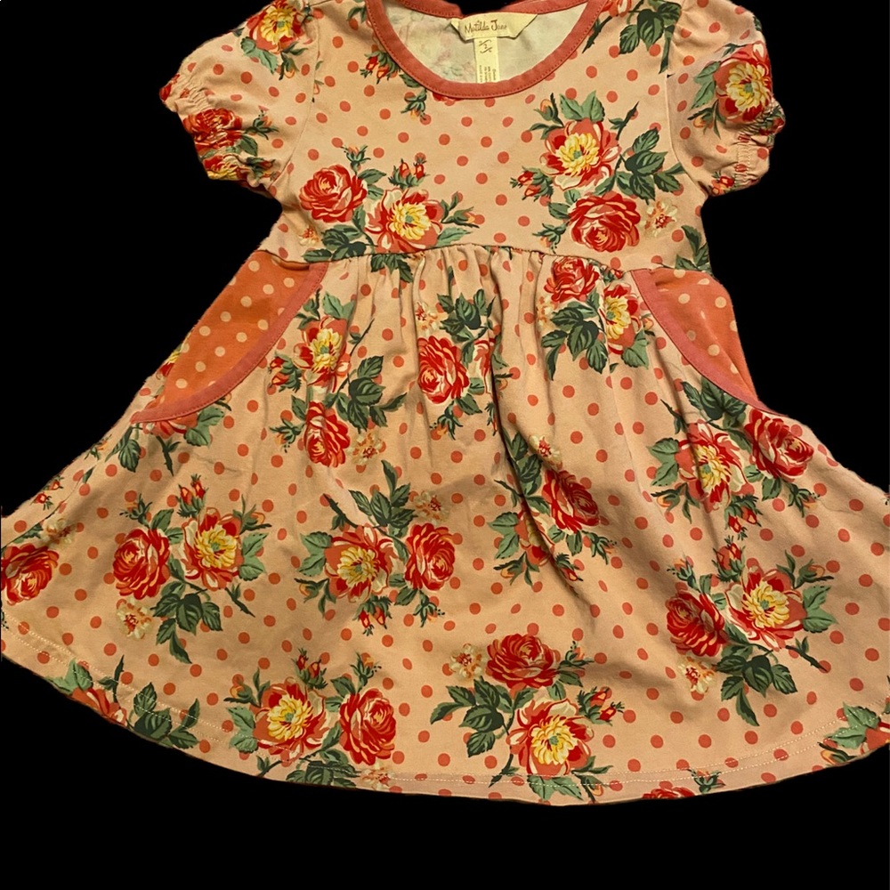 Matilda Jane dress with pockets.